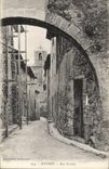 VINTAGE POSTCARD Hyeres Street Paradise