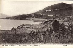 CPA Env d'Hyeres San Salvadour Vue Generale 