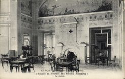 VINTAGE POSTCARD the Mount of the Birds Company of help for wound military Militaria