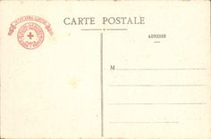 VINTAGE POSTCARD the Mount Of the Birds close Hyeres Dining room Company of Help with Wound Military