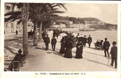 CPA Nice Promeande du Quai du Midi