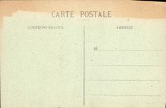 POSTAL Hyeres de la VENDIMIA el barco de los barcos de los caminos