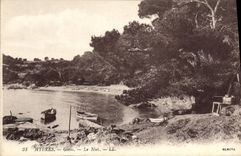 VINTAGE POSTCARD Hyeres Giens Niel