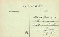 VINTAGE POSTCARD Cannes island St Jonerat Garden of the Cloister