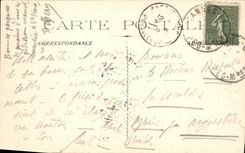 CPA Cannes Ile St Honorat Pins et chateau fort