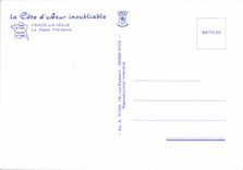 POSTAL MODERNA Vence bastante la fuente baja