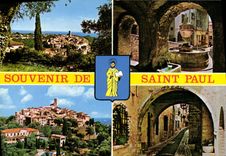 CPM Souvenir de Saint Paul 