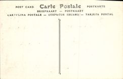 VINTAGE POSTCARD Interior Vence of the Church