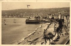 Niza de la POSTAL de la VENDIMIA vista de ensmeble