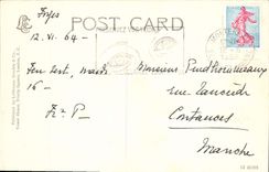 VINTAGE POSTCARD Nun' S Choir The General assembly of Freemasons off the Assumption Sidmouth