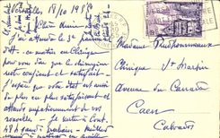 CPA Palais de Versailles Galerie des glaces