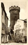 VINTAGE POSTCARD Vichy the Tower of the Clock Great Bakeries Lochet Dairy Bakery