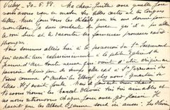 VINTAGE POSTCARD Vichy the Chomel Source