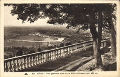 VINTAGE POSTCARD Vichy View taken of the Dimension St Amand
