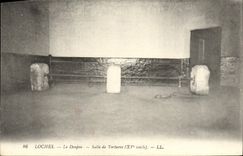 VINTAGE POSTCARD Loaches the Keep Sulle de Tortures