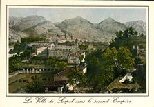 CPM La Ville de Sospel sous le Second empire 