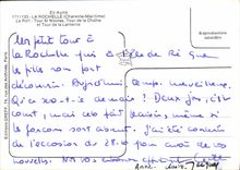 MODERN CARD La Rochelle the Port Turn St Nicolas Tower of the Chain and Tower of the Lantern