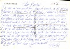 MODERN CARD Holy Jean de Luz the beach Port and house of the infante Ciboure the inner harbor of the church Lion