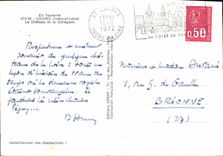 CPM Loches Le Chateau et la Collegiale 