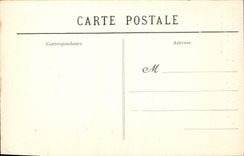 POSTAL Candes interior de la VENDIMIA del lugar de la iglesia o de San Martín muerto