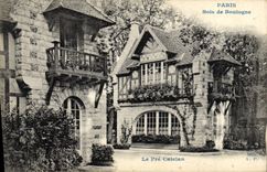 VINTAGE POSTCARD Paris Bois de Boulogne the Pre Catalan