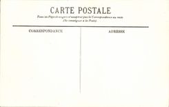 VINTAGE POSTCARD Paris Monument Pasteur and Invalids