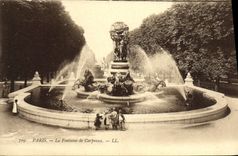 CPA Paris La Fontaine de Carpeaux 