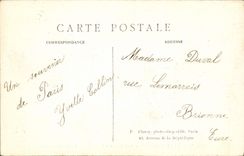 POSTAL de la VENDIMIA el parque de agua Saint grande de la nube la cascada