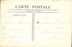 VINTAGE POSTCARD Bombardee Close to Aix Noulette Militaria Closes