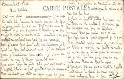 VINTAGE POSTCARD Amiens Boulevard Of Belfort And Statue Of Rene Goblet