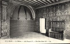 CPA Blois Le Chateau Aile Francois 1er Prie Dieu Henri III