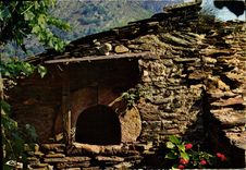 MODERN CARD Vieux Baker's oven Lozerien