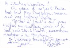 MODERN CARD the Magnifying glass the castle