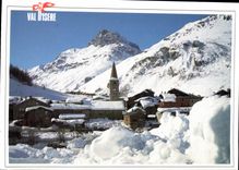 MODERN CARD Tarentaise Seen partial of the station