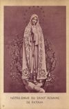 VINTAGE POSTCARD Notre Dame Of the Saint Rosary De Fatima