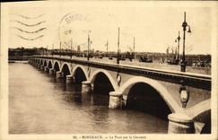 CPA Bordeaux Le Pont Sur La Garonne