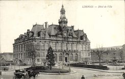 CPA Limoges Hotel De Ville