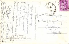 CPA Poitiers Eglise Notre Dame La Grande Facades Ouest et Sud