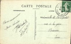 CPA Saint Maixent Les Allees Vertes