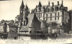 CPA Loches Le Chateau Royal Et La Porte des Cordeliers 