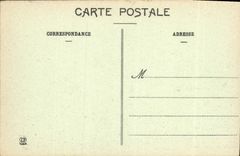 VINTAGE POSTCARD Borough General Mrs Vur of winter