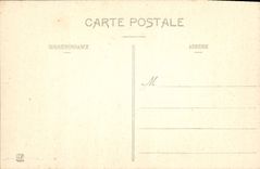 VINTAGE POSTCARD Montlouis Large Bouillouse and its stopping