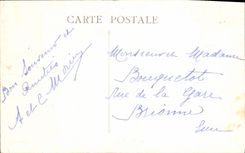CPA St Pourcain Sur Sioule Porte Laterale Nord de l'eglise 