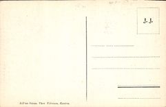 VINTAGE POSTCARD Servoz Falls Of Diosaz Bridge Achilles Cazin