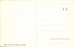 VINTAGE POSTCARD Lognan Hotel Close to the Glacier D' Argentieres And Aiguille Hanging-post