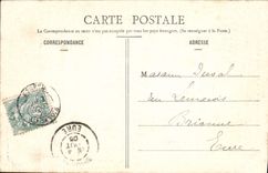 VINTAGE POSTCARD Route De Flumet Gorges De I' Arly