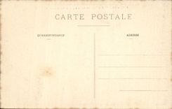 POSTAL Azay de la VENDIMIA la cortina el castillo