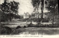 CPA Rigny Usse Le Chateau Et I'Indre
