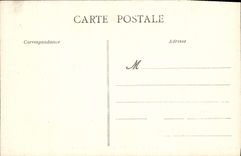 VINTAGE POSTCARD Saumur the Slope Seen from Of the Chestnut tree