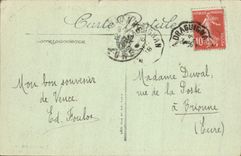 CPA Vence Rue Voutee Et Porte Renaissance Femme Enfant